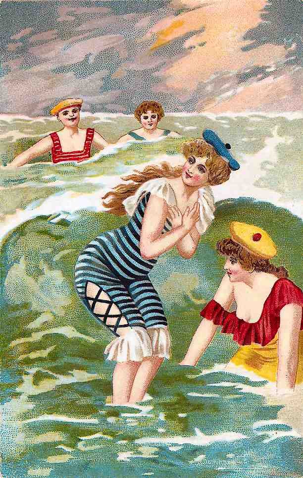 Beach 31 Vintage A4 Photo Print