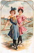 Beach 34 Vintage A4 Photo Print