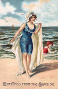 Beach 37 Vintage A4 Photo Print