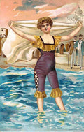 Beach 45 Vintage A4 Photo Print