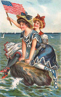 Beach 48 Vintage A4 Photo Print