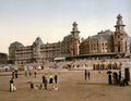 Beach And Kursaal Blankenberghe B Vintage A4 Photo Print