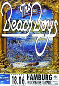 Beach Boys Hamburg Vintage Retro Advert Poster A4 Photo Print