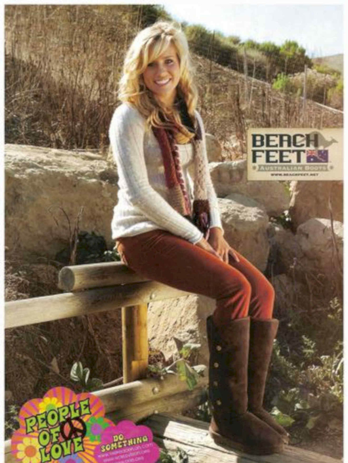 Beach Feet Dune Vintage Retro Advert Poster A4 Photo Print