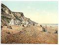Beach Overstrand Vintage A4 Photo Print