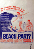 Beach Party 1963 Vintage Retro Advert Poster A4 Photo Print