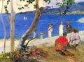 Beach Scene Gauguin A4 Photo Print