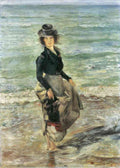 Beach Scene Lovis Corinth Impressionism European A4 Photo Print