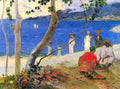 Beach Scene by Gauguin A4 Photo Print