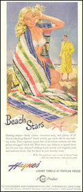 Beach Stars Haynes Vintage Retro Advert Ads A4 Photo Print