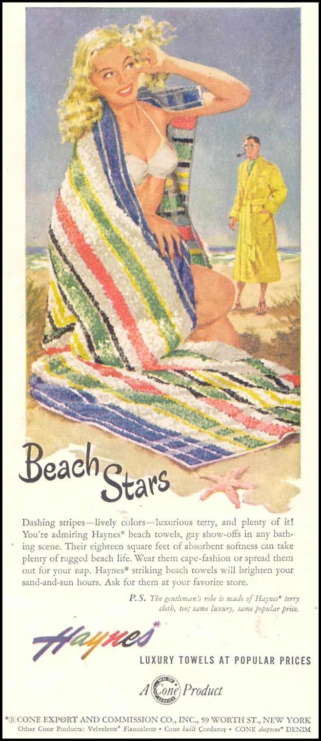 Beach Stars Haynes Vintage Retro Advert Ads A4 Photo Print