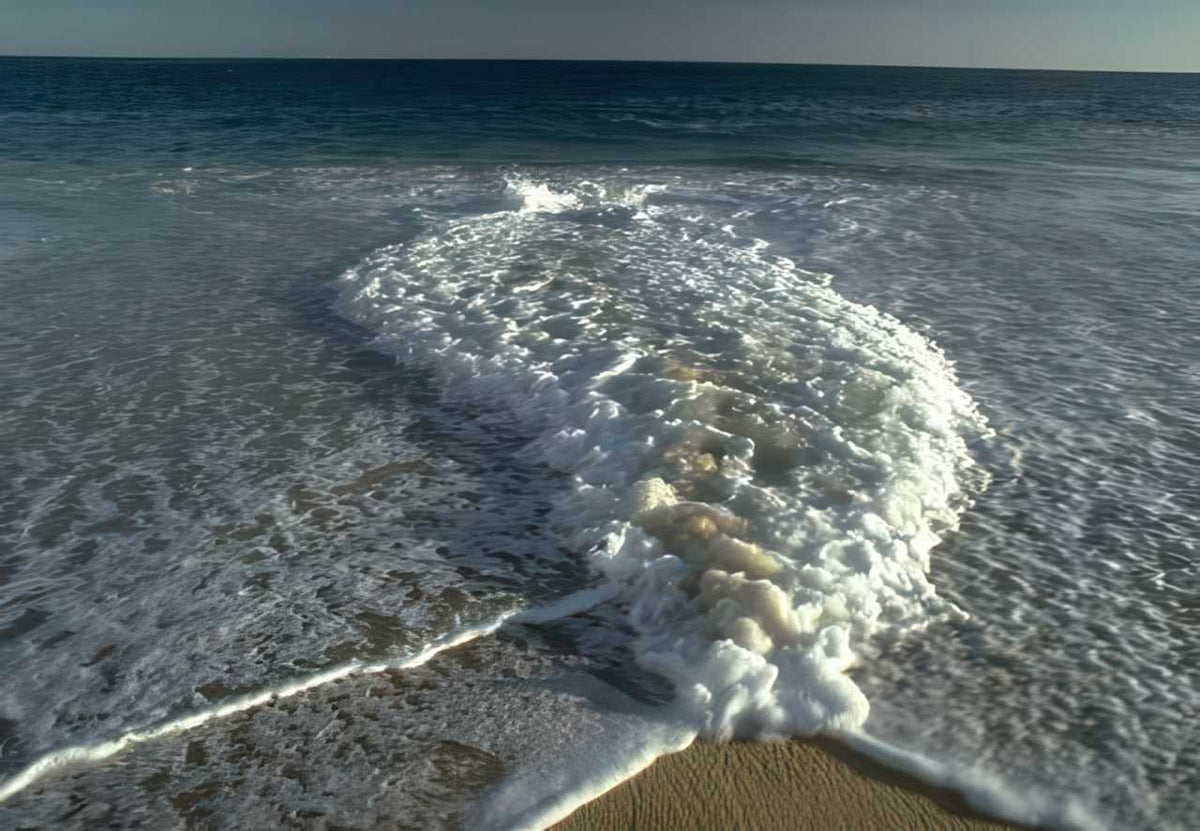 Beach Wave Scene A4 Photo Print