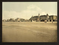Beach and casino Malo les Bains Vintage A4 Photo Print