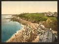 Beach at bathing time Granville Vintage A4 Photo Print