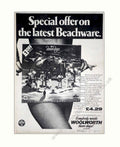 Beachware Beachboys Offer Vintage Retro Advert Poster A4 Photo Print