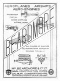 Beardmore Airplanes Engines Vintage Retro Advert Ads A4 Photo Print