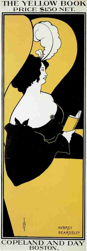 Beardsley Aubrey 1872 1898 The Yellow Book 1894 A4 Photo Print