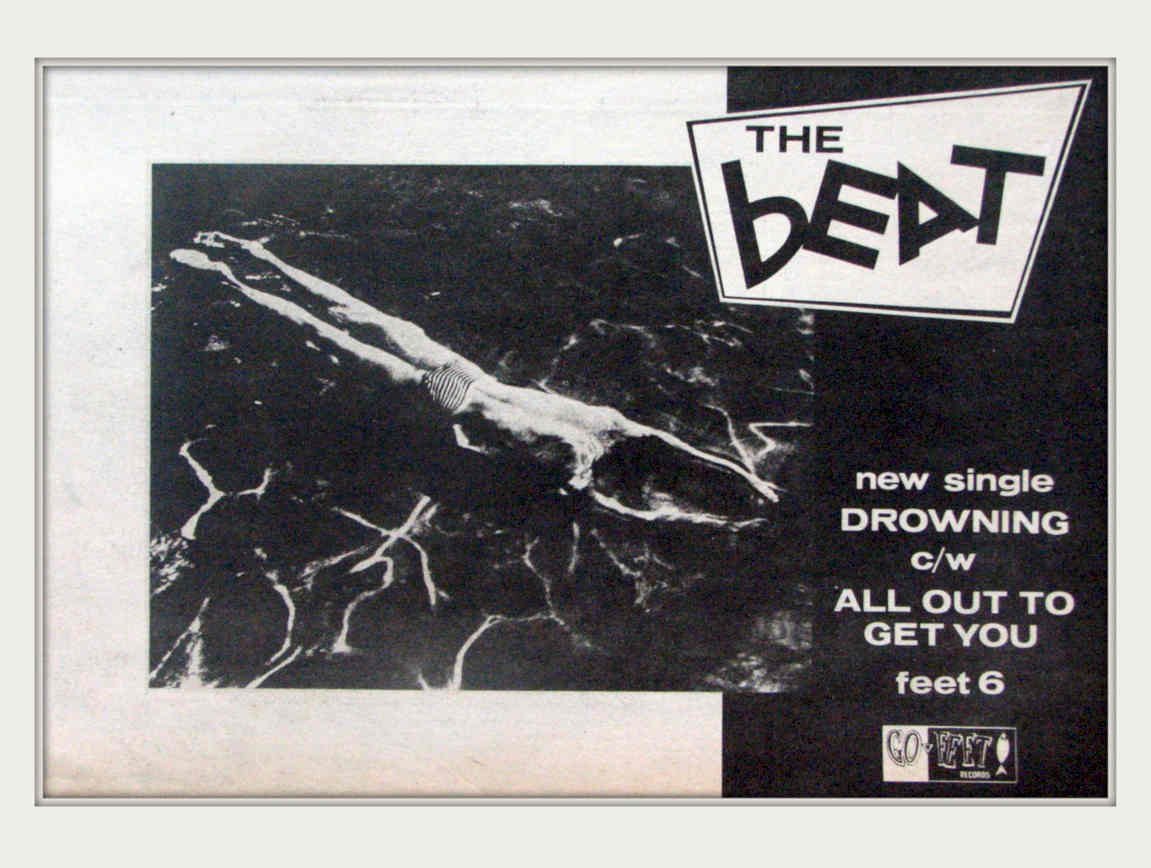 Beat Drowning Go Vintage Retro Advert Poster A4 Photo Print