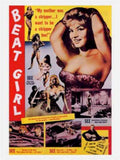 Beat Girl Poster Vintage Retro Advert Ads A4 Photo Print