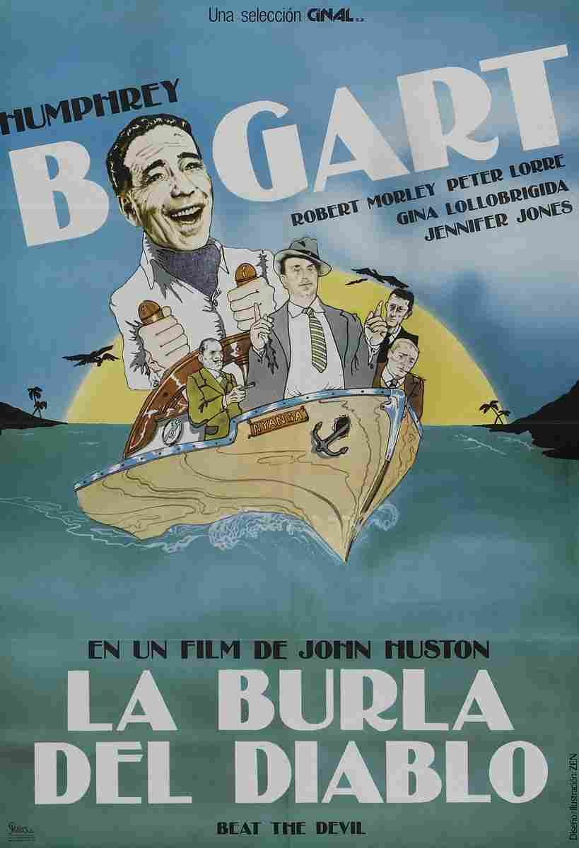 Beat the Devil 09 film star poster A4 Photo Print
