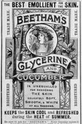 Beatham Glycerine Cucumber Vintage Retro Advert Poster A4 Photo Print