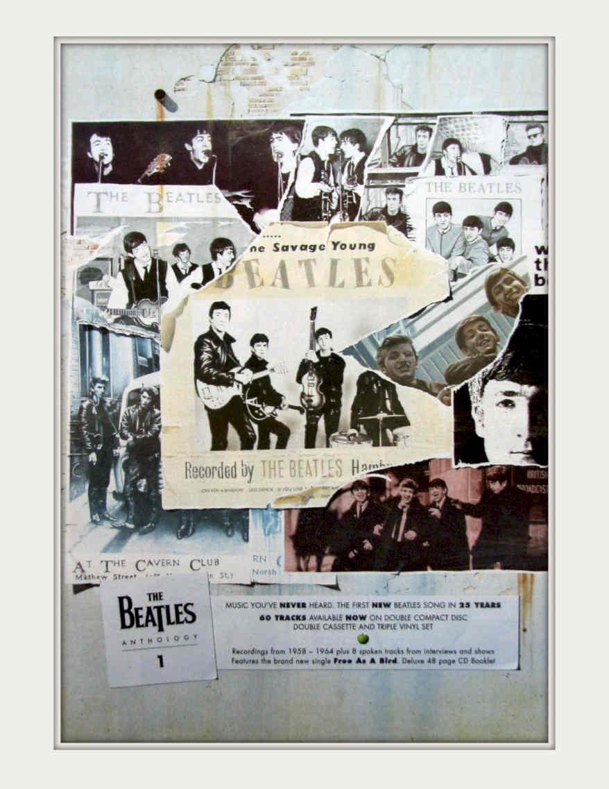Beatles Anthology 1 Vintage Retro Advert Poster A4 Photo Print