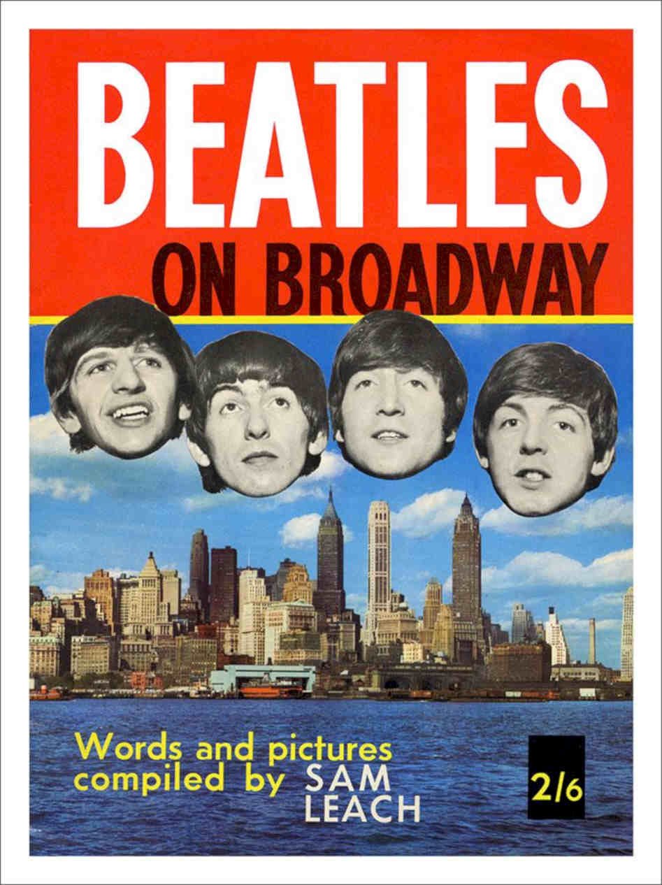 Beatles On Broadway Magazine Cover 1960s Vintage Retro Advert Poster A4 Photo P
