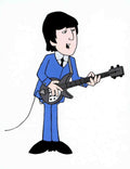 Beatles Paul Mcartney 1 Vintage Retro Advert Poster A4 Photo Print