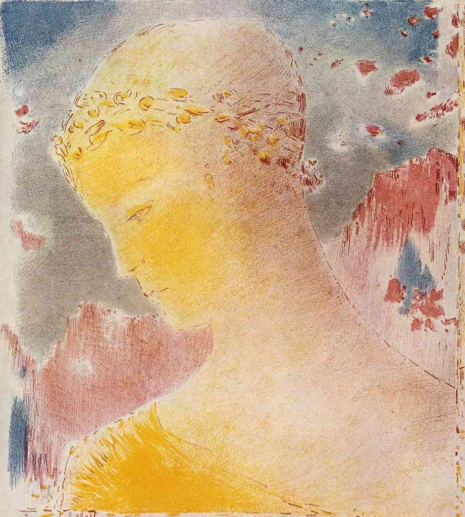 Beatrice Odilon Redon Symbolism A4 Photo Print