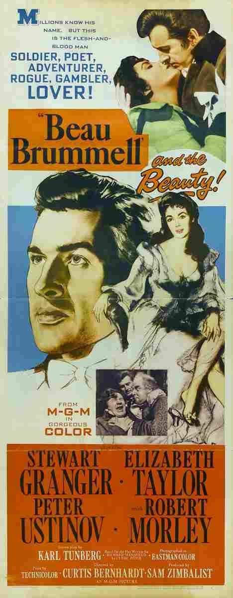 Beau Brummell 1954 01 film star poster A4 Photo Print