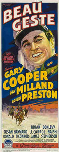 Beau Geste 1939 04 film star poster A4 Photo Print
