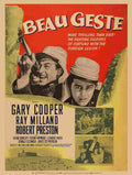 Beau Geste 1939 07 film star poster A4 Photo Print