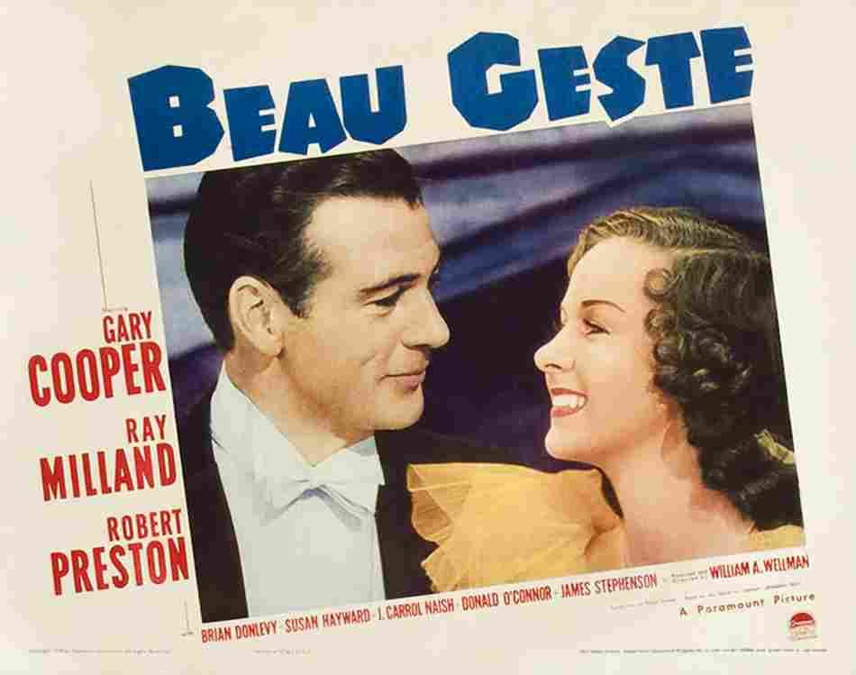 Beau Geste 1939 11 film star poster A4 Photo Print
