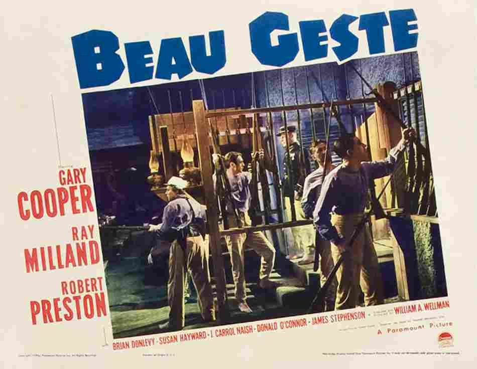 Beau Geste 1939 12 film star poster A4 Photo Print