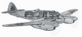 Beaufighter cutaway A4 Photo Print