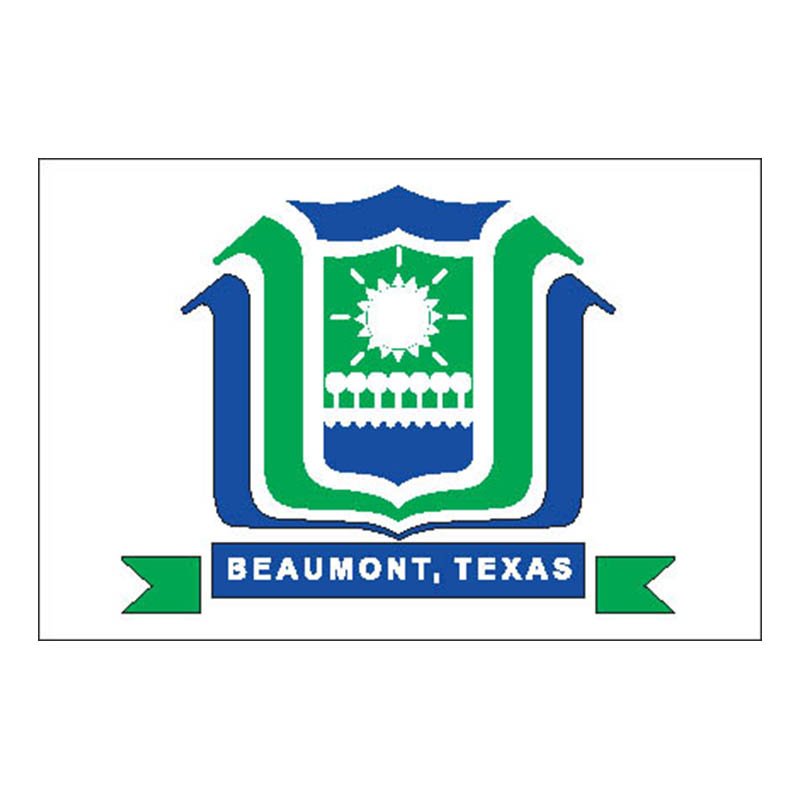 Beaumont City Flag N6199 A4 Photo Print