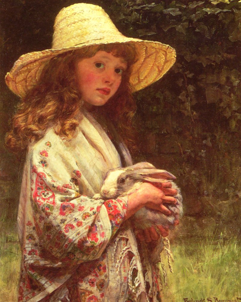 Beaumont Frederick Her Favorite Art A4 Photo Print