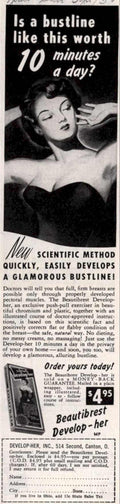 Beautibest Develop Her Vintage Retro Advert Ads A4 Photo Print