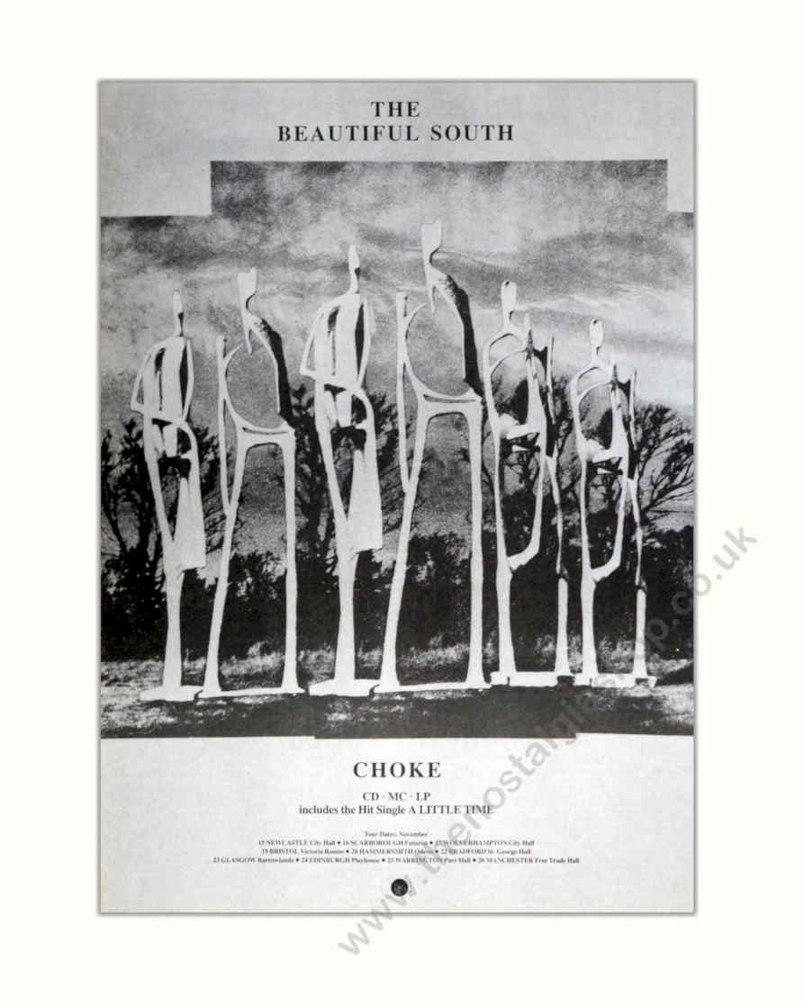 Beautiful South Choke Vintage Retro Advert Poster A4 Photo Print
