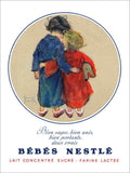 Bebes Nestle 1920s Vintage Retro Advert Poster A4 Photo Print