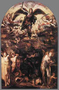 Beccafumi Domenico Fall Of The Rebellious Angels A4 Photo Print