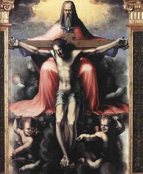 Beccafumi Domenico Trinity Detail A4 Photo Print