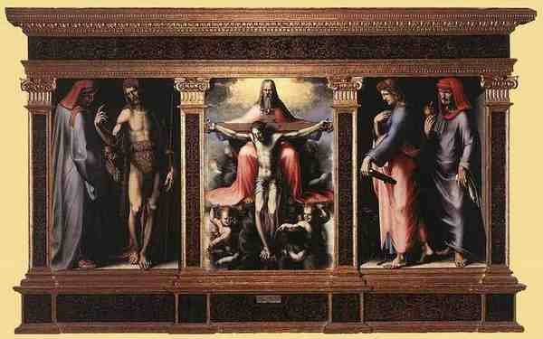 Beccafumi Domenico Trinity A4 Photo Print
