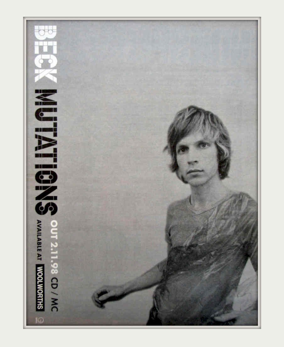 Beck Mutations 2011 Vintage Retro Advert Poster A4 Photo Print