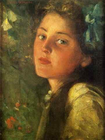 Beckwith James Carroll A Wistful Look A4 Photo Print