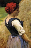 Beckwith James Carroll Normandy Girl A4 Photo Print
