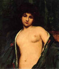 Beckwith James Carroll Portrait of Evelyn Nesbitt A4 Photo Print