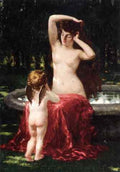 Beckwith James Carroll Sylvan Toilette A4 Photo Print