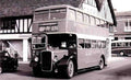 Bedfordshire Bedford Double Decker Bus 1950s Vintage A4 Photo Print