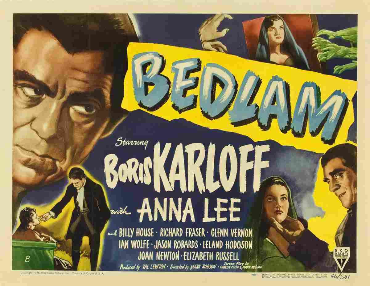 Bedlam 02  film star poster A4 Photo Print